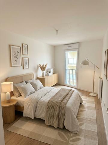 Appartement Neuf Darnétal 2 pièces 49 m² 3 e étage - mobilité transports en commun idéale - proche commerce - résidence sécurisée - calme - lumineux