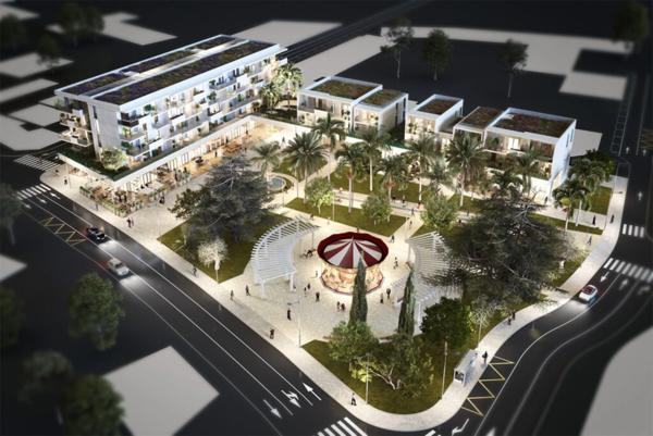 A louer, Local commercial de 175 m² avec Mezzanine, Square Benes, Saint Laurent du Var 06700, Alpes-Maritimes