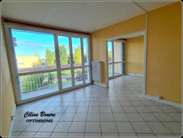 GAILLON - APPARTEMENT 3 PIECES 62m² AVEC CAVE ET PARKING - 93 000 €