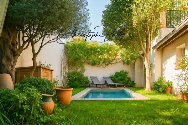 À vendre : maison de type Toulousaine 6 pièces, 4 chambres, avec cave, garage jardin et terrasse – Toulouse, quartier Côte Pavée