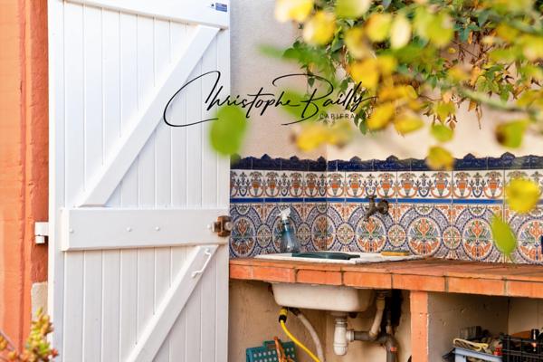 À vendre : maison de type Toulousaine 6 pièces, 4 chambres, avec cave, garage jardin et terrasse – Toulouse, quartier Côte Pavée