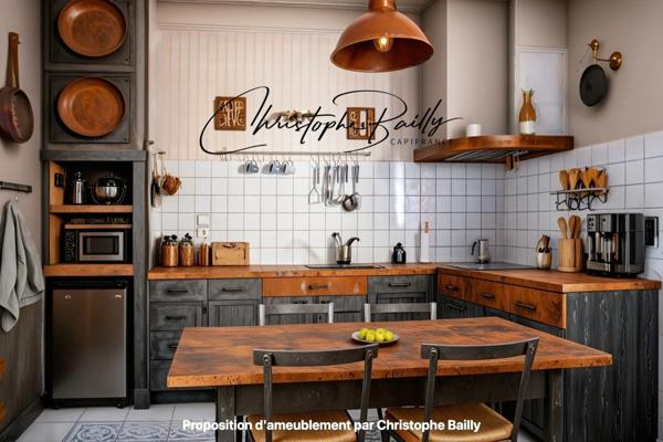 À vendre : maison de type Toulousaine 6 pièces, 4 chambres, avec cave, garage jardin et terrasse – Toulouse, quartier Côte Pavée