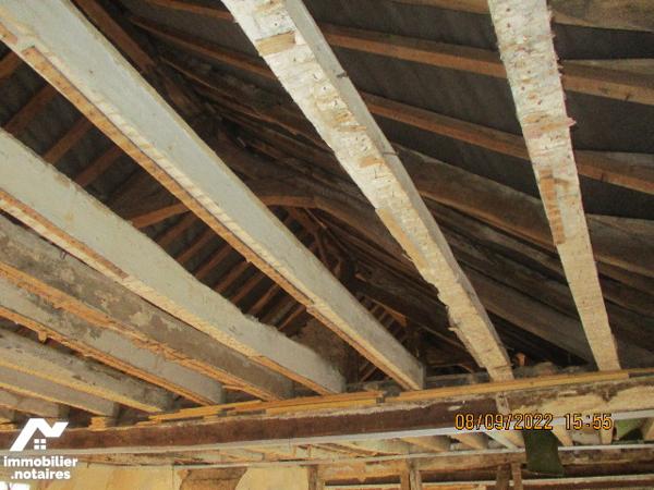 Immeuble à rénover en totalité, Rdc : 3P. Etage: 3P dont une grande. Cave, courette, dépendances.