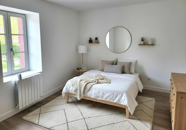 SPACIEUX - TOTALEMENT NEUF... AVEC 2 CHAMBRES - GARAGE - TERRASSE