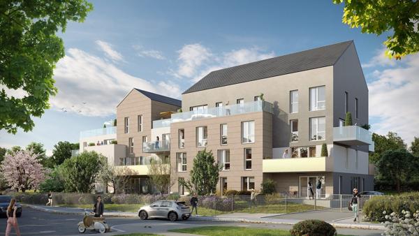 OXALIS - programme neuf Appartement 3 pièces avec terrasse
