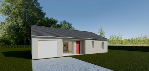 Maison Vendat 4 pièce(s) 90 m2 avec Terrain