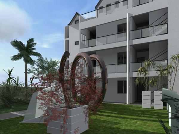 A VENDRE APPARTEMENT T2 VUE MER NEUF AU GOSIER EN FACE DE LA PLAGE DE LA DATCHA