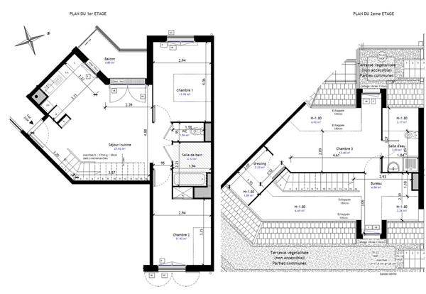 Duplex T4 neuf ? 3 chambres ? Terrasse ? 2 parkings ? Saint-Germain-lès-Arpajon