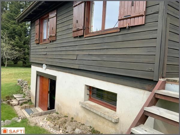 HAVRE DE PAIX, CHALET ISOLE SUR TERRAIN DE 5600 M2, RARE A LA VENTE.