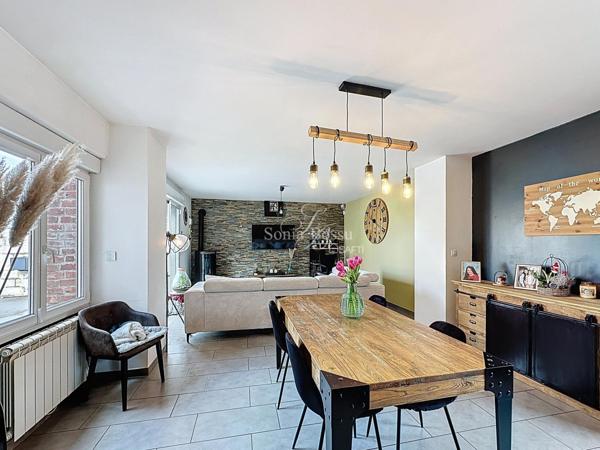 MAISON INDIVIDUELLE SEMI PLAIN PIED 3 CHAMBRES GARAGE