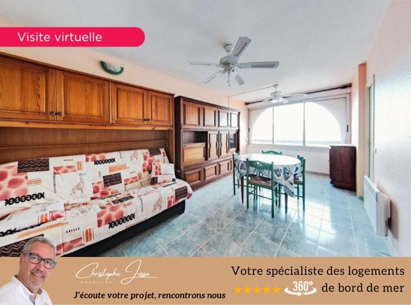 Appartement T2 avec parking vue imprenable sur le Port