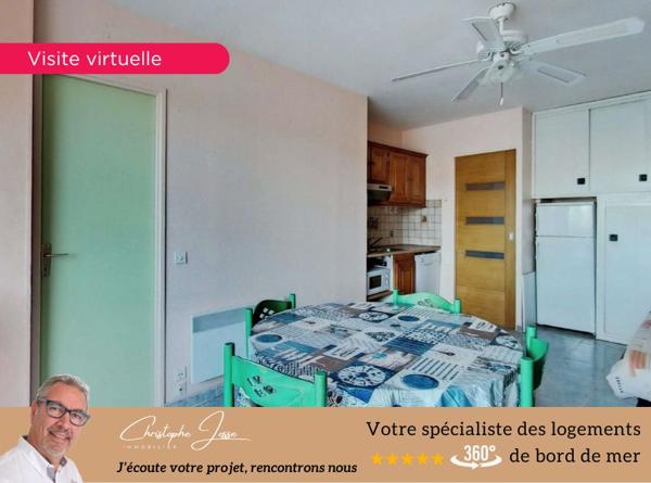 Appartement T2 avec parking vue imprenable sur le Port