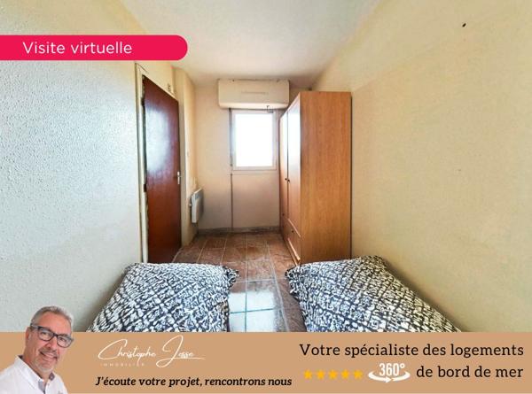 Appartement T2 avec parking vue imprenable sur le Port