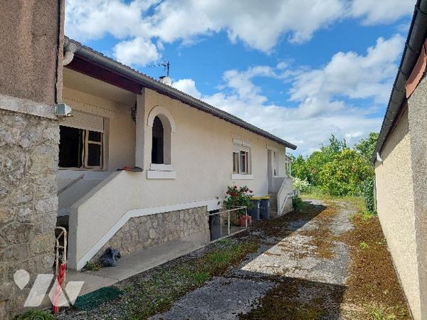 SAINT-GAUDENS, ensemble immobilier composé d'une habitation principale et de nombreuses dépendances.