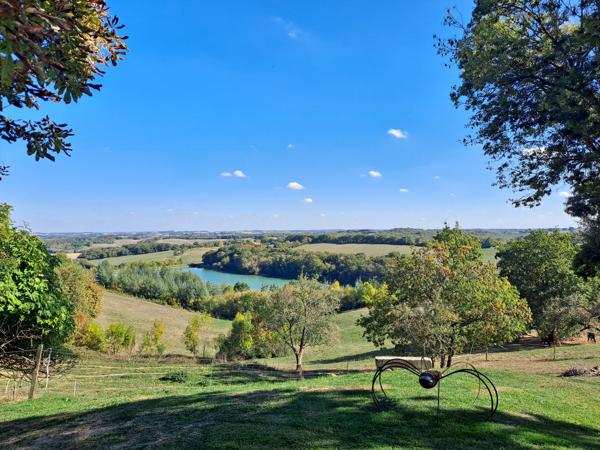 Château de charme avec vue sur les Pyrénées, parc et dépendances