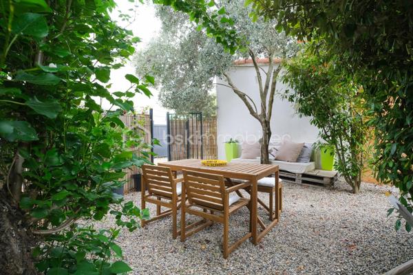 AIX-EN-PROVENCE – Entre Venelles et Puyricard, dans un environnement campagne particulièrement paisible, découvrez ce magnifique appartement de plain-pied entièrement rénové en 2023, niché au sein d’une petite copropriété confidentielle de seulement cinq logements bénéficiant d’une piscine.

Dès les premiers instants, l’atmosphère chaleureuse et les prestations soignées séduisent immédiatement. La pièce de vie, baignée de lumière et habillée d’un élégant parquet massif, accueille un espace salon-salle à manger convivial. La cuisine semi-ouverte, aménagée et équipée avec goût, s’intègre parfaitement à l’ensemble.

L’espace nuit se compose d’une belle chambre climatisée d’environ 15 m², agrémentée d’un revêtement en jonc de mer apportant une touche naturelle et raffinée. Un dressing ainsi qu’un espace supplémentaire pouvant faire office de bureau viennent compléter cet espace particulièrement confortable.

La salle d’eau, réalisée avec de superbes finitions en travertin, offre une ambiance à la fois élégante et contemporaine. Un WC indépendant complète l’ensemble.

À l’extérieur, un agréable jardin intimiste, soigneusement arboré et préservé des regards, permet de profiter pleinement des beaux jours. Un abri bois apporte une solution de rangement pratique, tandis qu’une dépendance indépendante d’environ 13 m² laisse libre cours à différents projets : atelier, pièce dédiée aux loisirs.

Deux places de stationnement privatives accompagnent ce bien aux prestations de qualité.

Ses atouts :
• Rénovation complète réalisée en 2023
• Aucun travaux à prévoir
• Climatisation
• Chauffe-eau thermodynamique
• Faibles charges de copropriété
• Piscine commune
• Excellente performance énergétique avec un DPE classé A

Un bien rare, mêlant charme, confort moderne et douceur de vivre, à seulement quelques minutes du centre historique d’Aix-en-Provence.