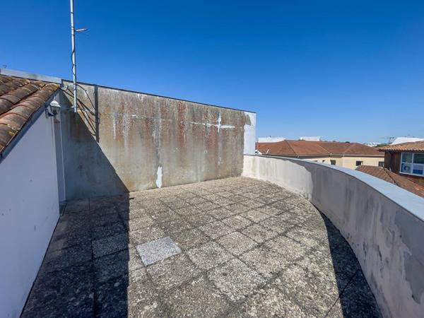 T1 bis en duplex - Terrasse 30 m² - Les Minimes,  
La rochelle 17000