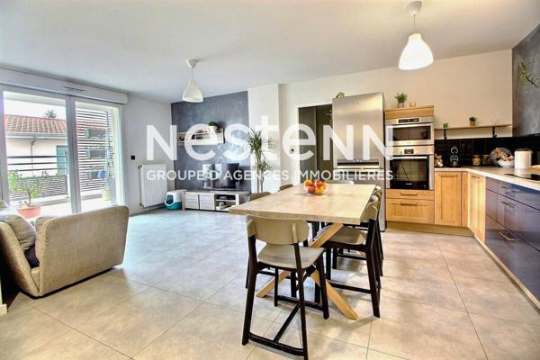 NESTENN#VENISSIEUX#CENTRE VILLE#APPARTEMENT#T4#78m²M²#BALCON#PROCHE METRO LIGNE D#TRANSPORT#RESIDENCE RECENTE#COMMODITÉS