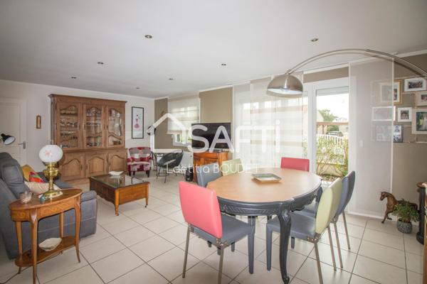 QUARTIER DES BOUCHOLEURS : PLAIN PIED 3 CHAMBRES AVEC GARAGE ET JARDIN AU CALME