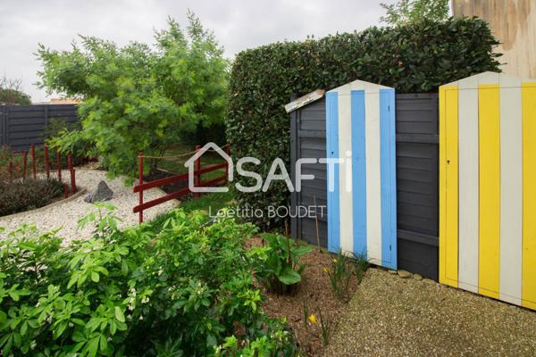 QUARTIER DES BOUCHOLEURS : PLAIN PIED 3 CHAMBRES AVEC GARAGE ET JARDIN AU CALME