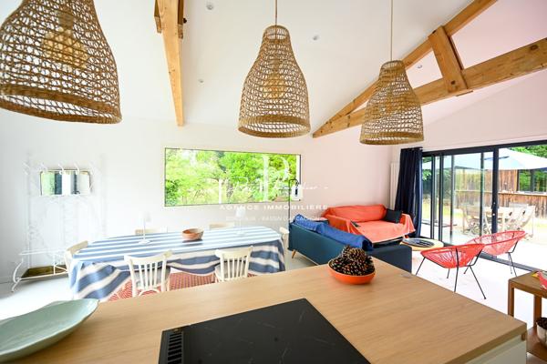 Andernos - Maison de plain pied 95m2 4 chambres