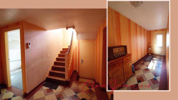 Maison  à fort potentiel avec jardin et grand garage -