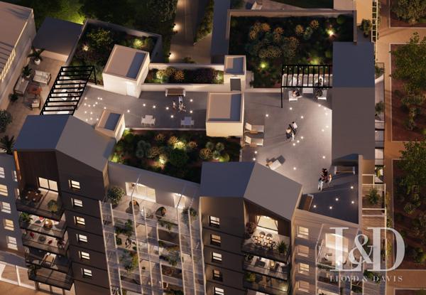 Port Marianne T2 dernier étage - terrasse 40m² !