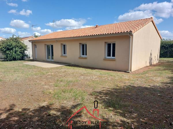 Pavillon plain pied - 3 ch - garage et jardin clos