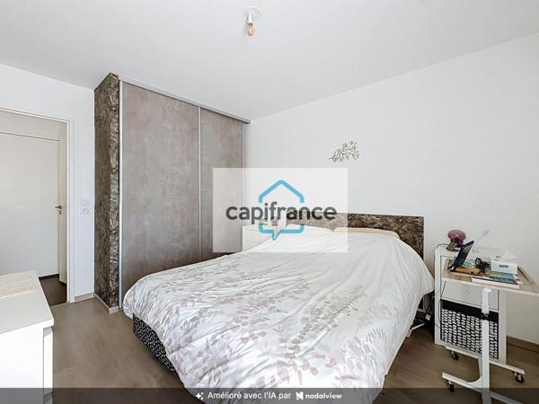 RENNES, à Vendre T3 de 61 m2 avec terrasse et vue exceptionnelle, parking sous-sol, cave