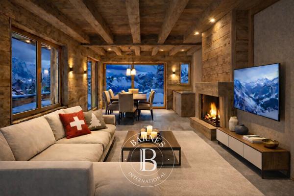 Megève, Chalet 4 Chambres -  116 m² à vendre