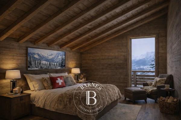 Megève, Chalet 4 Chambres -  116 m² à vendre