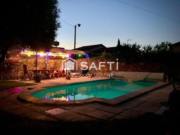 BELLE MAISON FAMILIALE DE CHARME 145 m² AVEC PISCINE