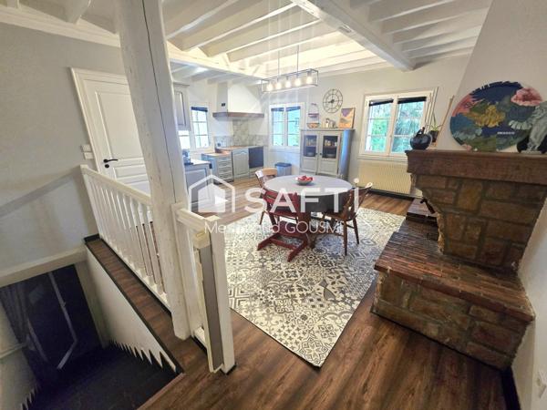 BELLE MAISON FAMILIALE DE CHARME 145 m² AVEC PISCINE