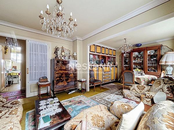 ISSY LES MOULINEAUX - CENTRE VILLE - Appartement 3 pièces de 60 m2 traversant