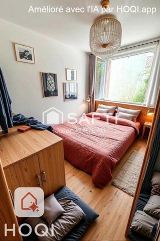 Appartement 1 chambre avec garage et jardin