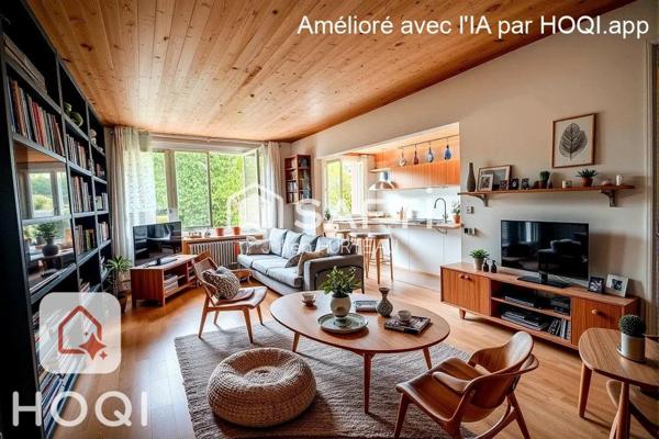 Appartement 1 chambre avec garage et jardin