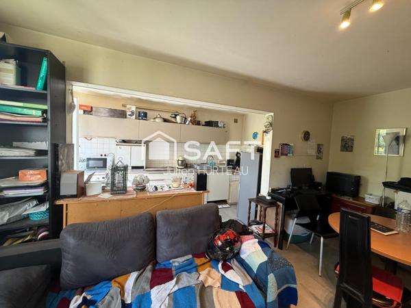 Appartement 1 chambre avec garage et jardin