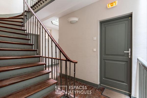 Superbe duplex avec terrasse, place du marché de Saint Germain en Laye