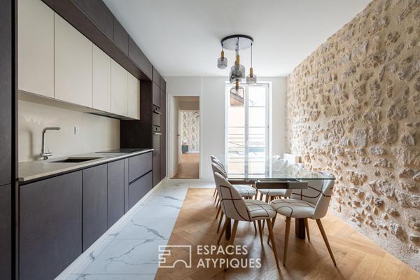 Superbe duplex avec terrasse, place du marché de Saint Germain en Laye