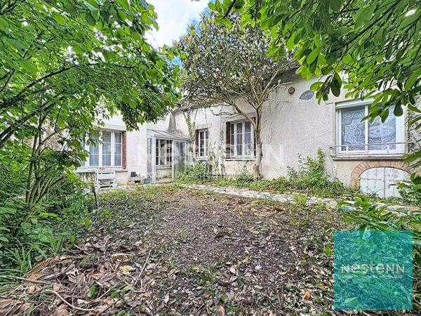 Longère édifiée sur un terrain de 700 m² environ à vendre à 10 minutes de Montereau-Fault-Yonne