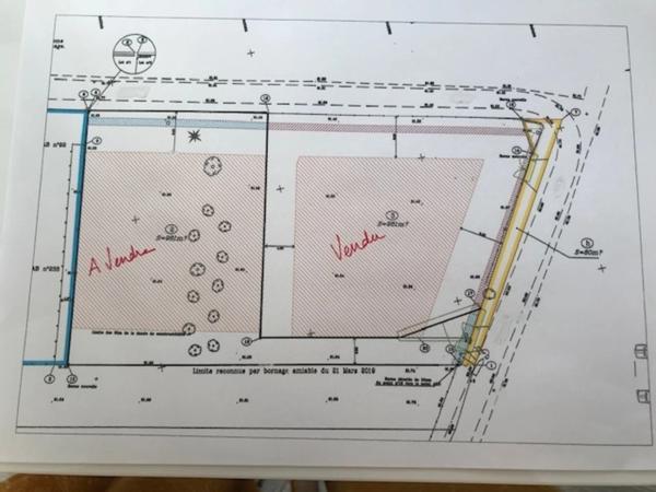 MERIEL 95 - 980m² de terrain plat devant réserve naturelle avec permis