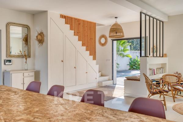 Villa familiale avec piscine de 188m² – plages à pied, esprit Ré