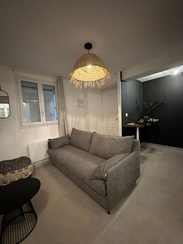 Appartement meublé Caudebec Les Elbeuf 1 pièce Réf BOCE-RDC-D