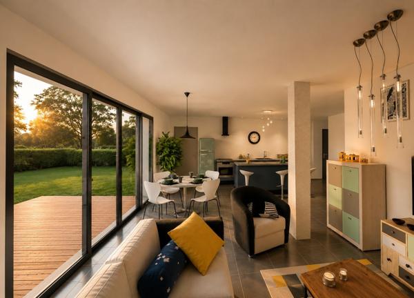 Terrain + Maison à vendre 4 pièces - 90 m²