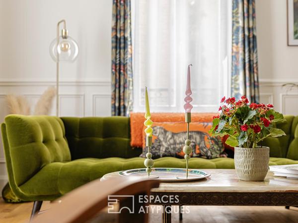 Maison de caractère autour d’un jardin intimiste