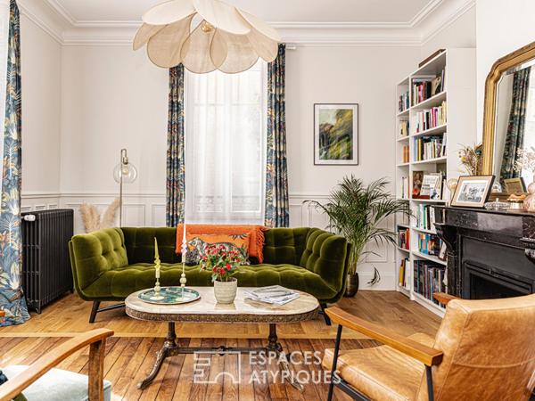 Maison de caractère autour d’un jardin intimiste