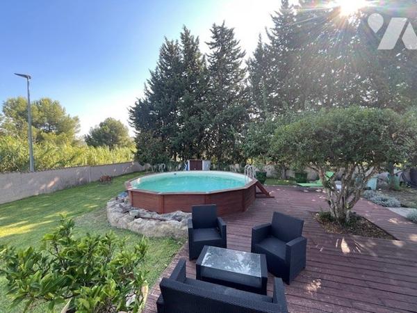 Villa T4 plus dépendances à vendre Montbazin dans l'Hérault (34),