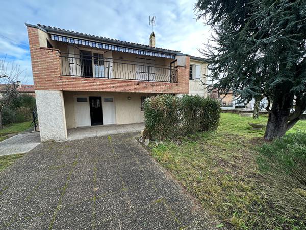 Maison 3 chambres, bureau, sous sol, garage à vendre Montauban 82