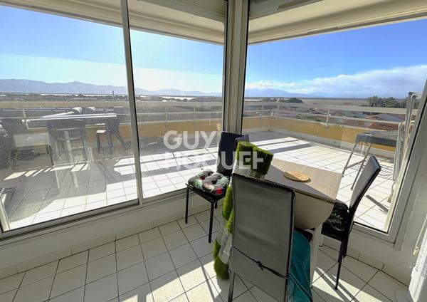 Appartement T2 - Vue Canigou - dernier étage avec terrasse de 30m²