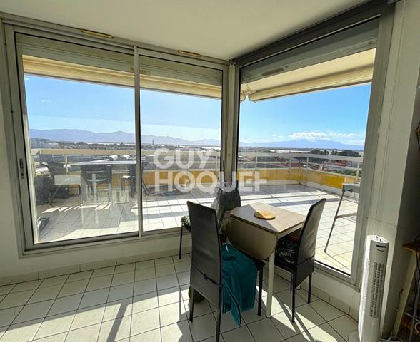 Appartement T2 - Vue Canigou - dernier étage avec terrasse de 30m²
